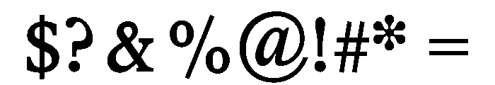 LiteraturaFuture Bold Font OTHER CHARS