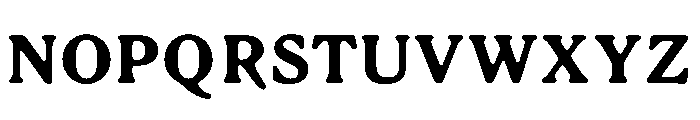 LiteraturaPast Bold Font UPPERCASE