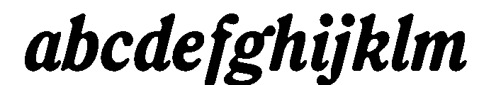 LiteraturaPast BoldItalic FONT