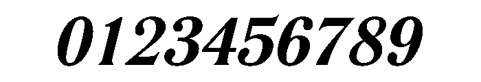 LiteraturaPresent BoldItalic Font OTHER CHARS