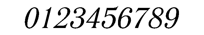 LiteraturaPresent Italic Font OTHER CHARS