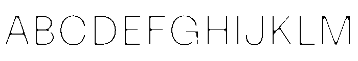 Living Uncut Sans 38c9c83a Font UPPERCASE