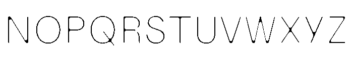 Living Uncut Sans 38c9c83a Font UPPERCASE