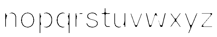 Living Uncut Sans 38c9c83a Font LOWERCASE