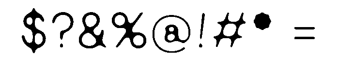 Living Uncut Sans 8d0dbdbe Font OTHER CHARS