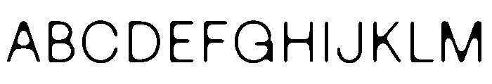 Living Uncut Sans 8d0dbdbe Font UPPERCASE