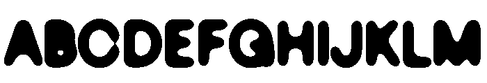 Living Uncut Sans Font UPPERCASE