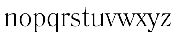 Literaturnaya Book Font LOWERCASE