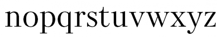 Literaturuli Book Font LOWERCASE