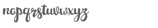 Lidyna Font LOWERCASE