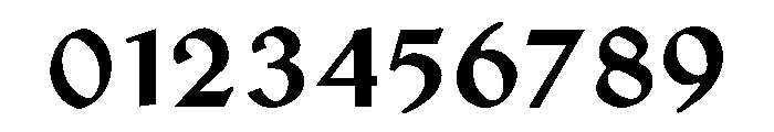 Libra Regular Font OTHER CHARS