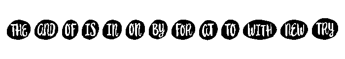Likely Catchwords Font UPPERCASE