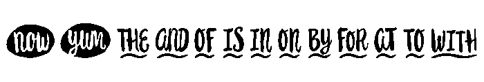 Likely Catchwords Font UPPERCASE
