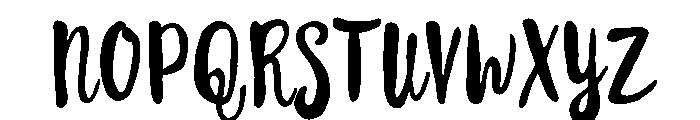 Likely Regular Color Font UPPERCASE