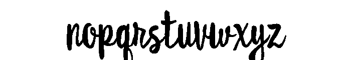 Likely Regular Color Font LOWERCASE