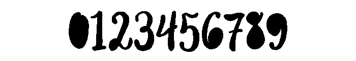 Likely Regular Fill Font OTHER CHARS