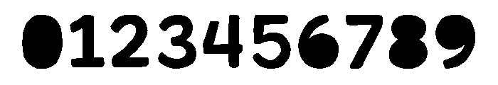 Likely Sans Regular Fill Font OTHER CHARS