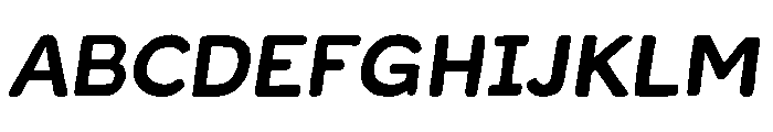 Likely Sans Regular Italic Color FONT