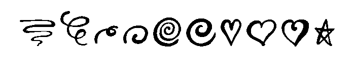 Likely Shapes Font OTHER CHARS