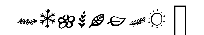 Likely Shapes Font OTHER CHARS