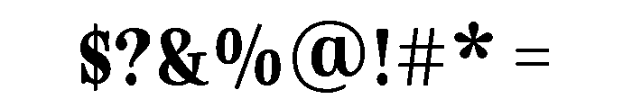 Limon Bold Marker Font OTHER CHARS
