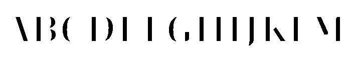 Limon Didone Regular Fill Font UPPERCASE