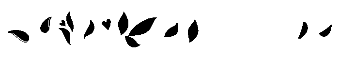 Limon Dingbats Fill Font UPPERCASE