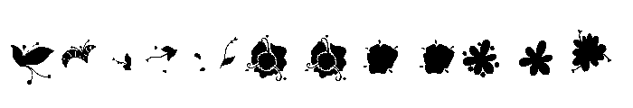 Limon Dingbats Fill FONT