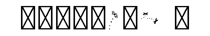 Limon Dingbats Font OTHER CHARS