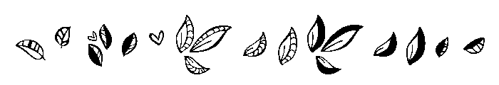 Limon Dingbats Font UPPERCASE