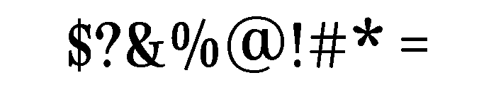 Limon Regular Marker Font OTHER CHARS