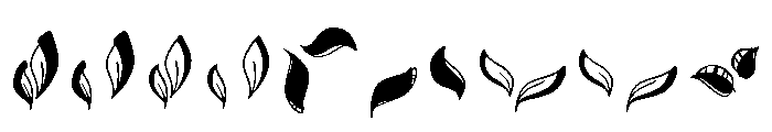Limon Script Dingbats Color Font UPPERCASE