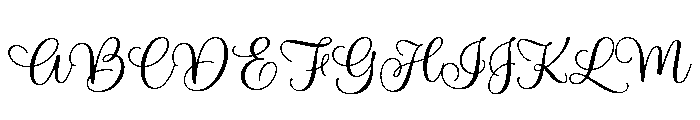 Limon Script Regular Font UPPERCASE