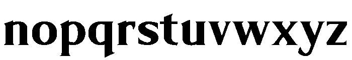 Limonata Bold Font LOWERCASE