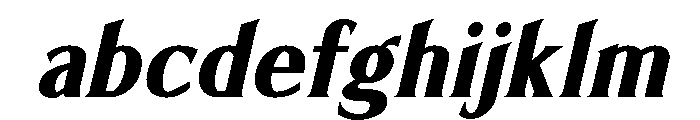 Limonata Condensed Bold Italic FONT