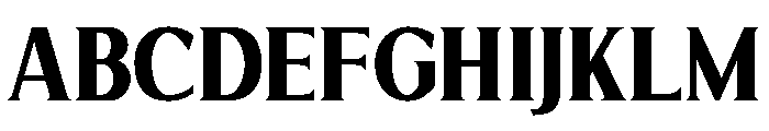Limonata Condensed Bold Font UPPERCASE