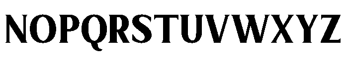 Limonata Condensed Bold Font UPPERCASE
