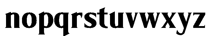 Limonata Condensed Bold Font LOWERCASE
