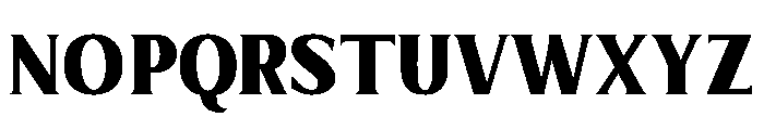 Limonata Condensed Extra Bold Font UPPERCASE