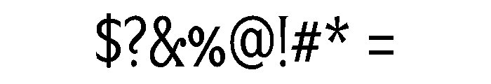 Limonata Condensed Light Font OTHER CHARS