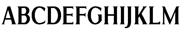 Limonata Condensed Medium Font UPPERCASE