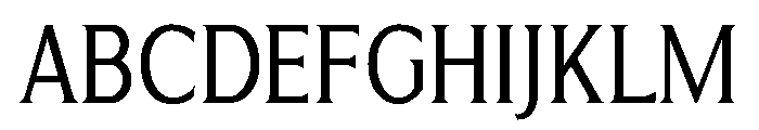 Limonata Condensed Regular Font UPPERCASE
