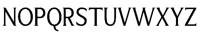 Limonata Condensed Regular Font UPPERCASE