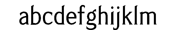 Limonata Condensed Regular FONT