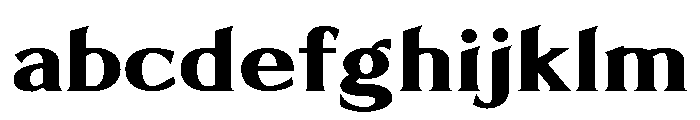 Limonata Extended Extra Bold FONT