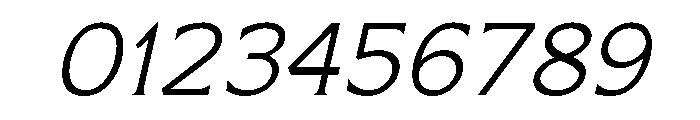 Limonata Extended Light Italic Font OTHER CHARS