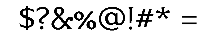 Limonata Extended Regular Font OTHER CHARS