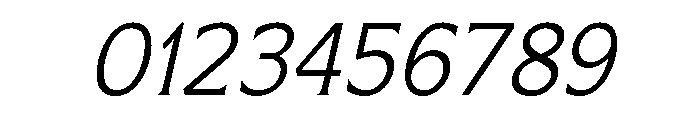 Limonata Light Italic Font OTHER CHARS