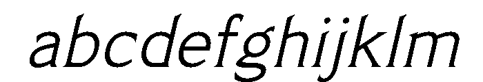 Limonata Light Italic FONT