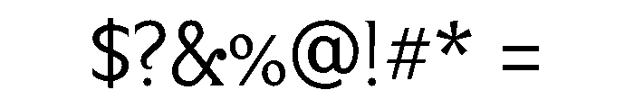 Limonata Light Font OTHER CHARS